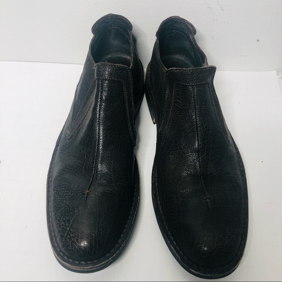 Donald J Pliner Leather distressed brown shoes 11 main image 10
